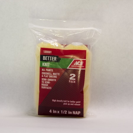 Linzer Linzer 4 in. W Mini Paint Roller Cover MR 144-2 0400